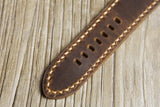 Vintage mens leather watch straps for Panerai watch