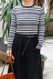 Black brown women belt for dresses coat