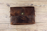 15 inch leather laptop bag - DMleather