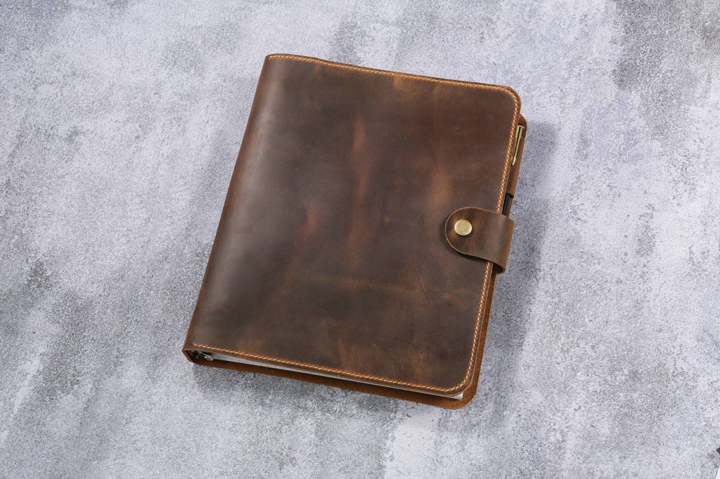 3 ring binder portfolio - DMleather