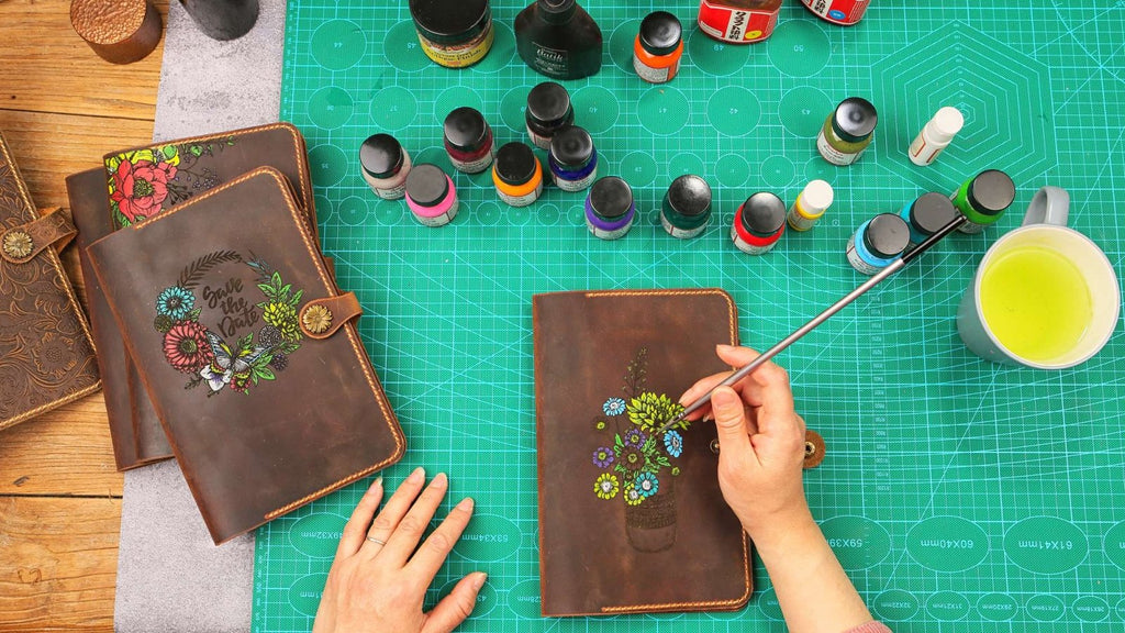 a5 journal cover - DMleather