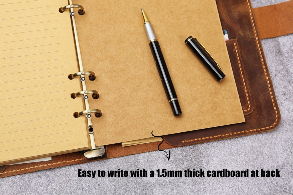 a5 planner - DMleather