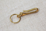 1 SET Solid brass U Key Loop Hook Belt Clip Hook for car keys keychain