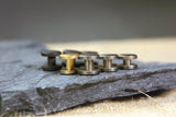 10 Sets 3mm 4mm 5mm Solid brass Chicago screws rivets