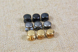 10 Sets 3mm 4mm 5mm Solid brass Chicago screws rivets
