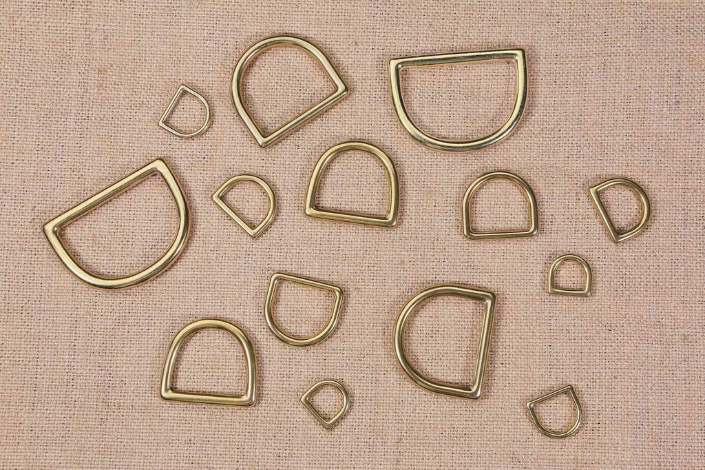 seamless welded strong D ring for Straps Bags Purses Belt