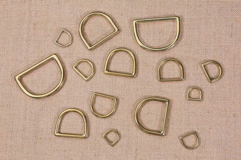 seamless welded strong D ring for Straps Bags Purses Belt