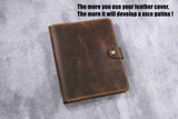 3 ring binder portfolio - DMleather