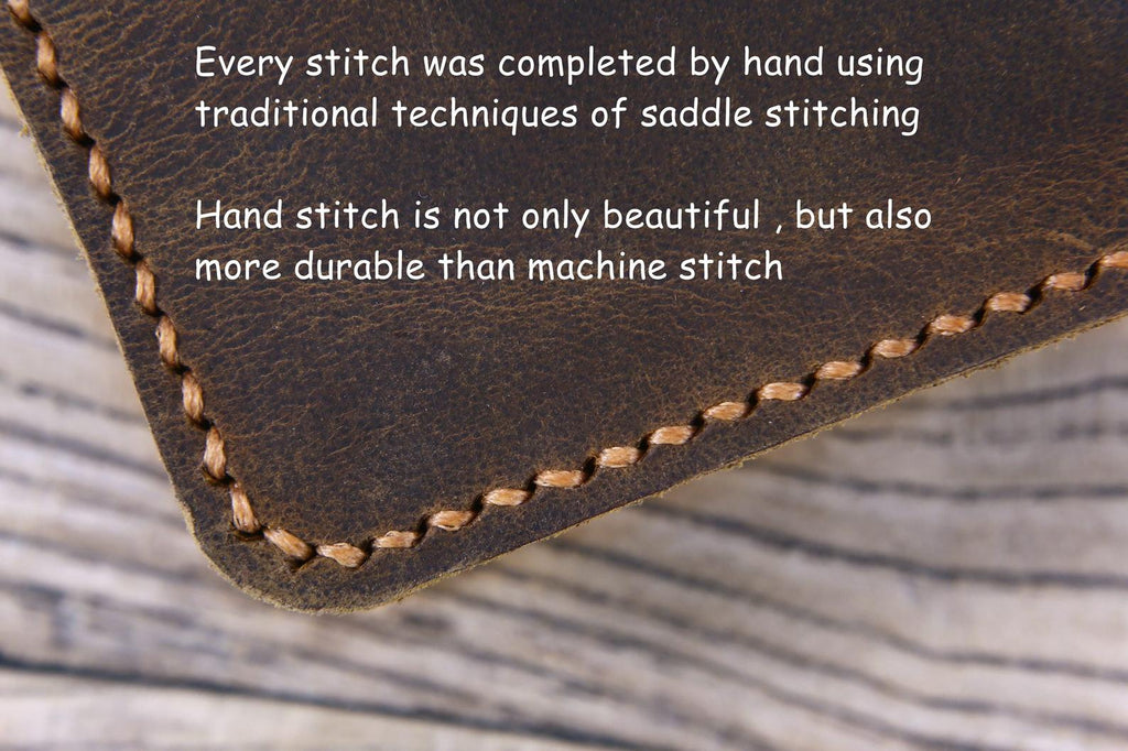 Personalized leather iPhone SE 2020 wallet case