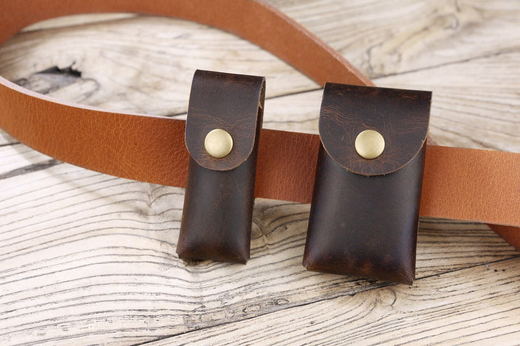 Personalized Leather knife sheath for Swiss Army multitool