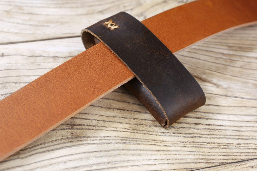 Personalized Leather knife sheath for Swiss Army multitool