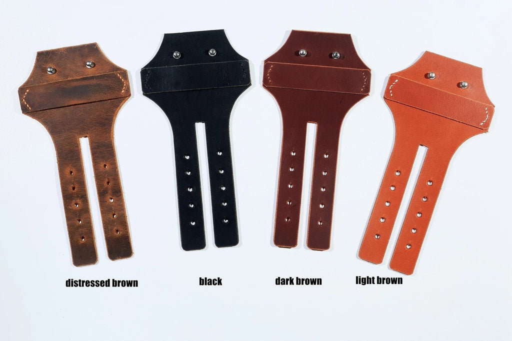 6 Pack Beer Holder For Bike Leather Bicycle Beer Carrier