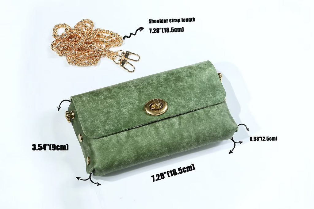 Leather small crossbody phone purse bag for iPhone 13 14 Pro Max