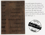 a5 journal refill - DMleather