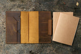 A5 Leather Journal Cover Organizer