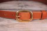 Brown Black Leather belts for women , women's belts for jeans , designer belts for women