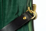 Brown vegetable tanned leather curtain tie backs
