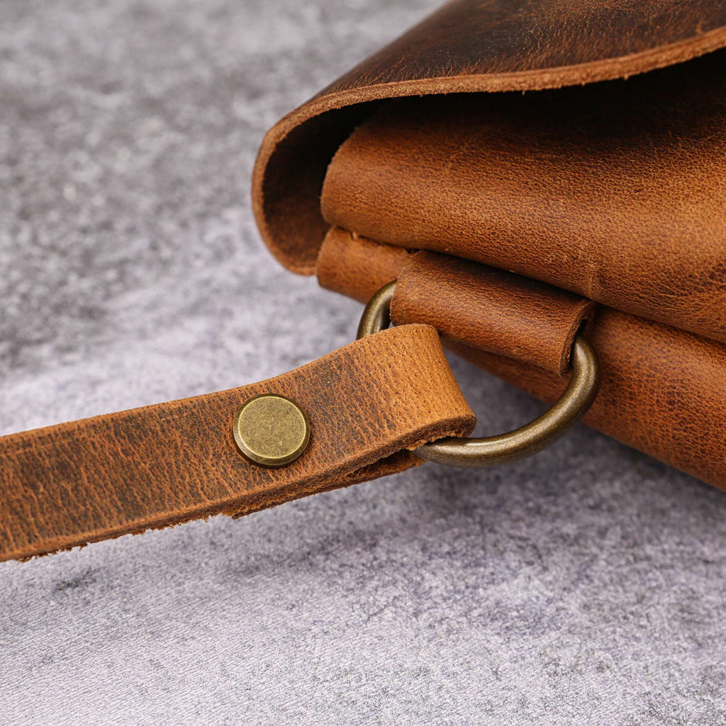 crossbody fanny pack - DMleather
