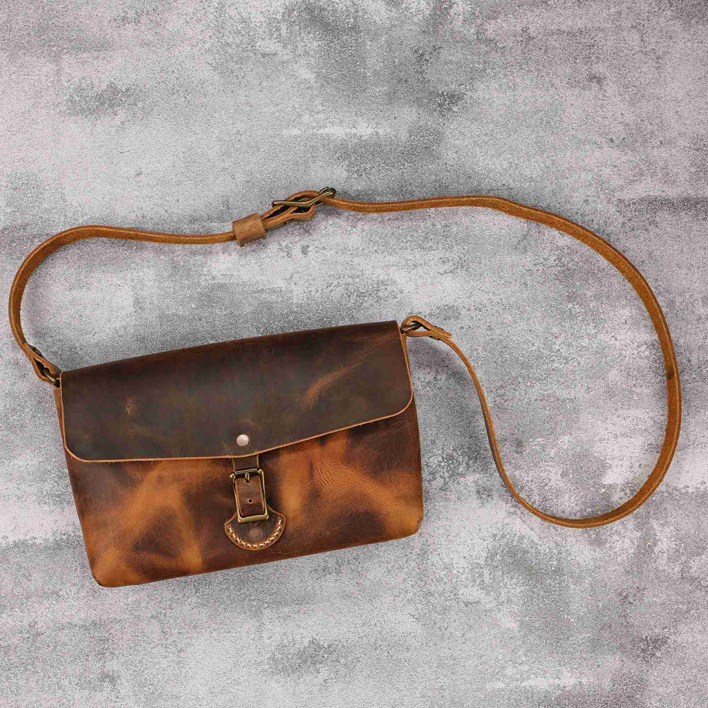 custom crossbody bag - DMleather