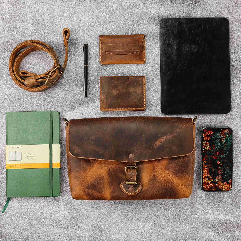 custom crossbody bag - DMleather