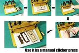 Custom leather cutting dies , Steel Die for cutting leather