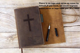 Engraved leather bible Custom leather holy bible xl xxl covers case organizer , Personalized leather cover for bible KJV