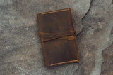 Distressed leather field notes holder field notes EDC cover