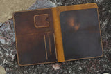 8.5 x 11 inch leather portfolio