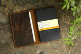 moleskine leather cover