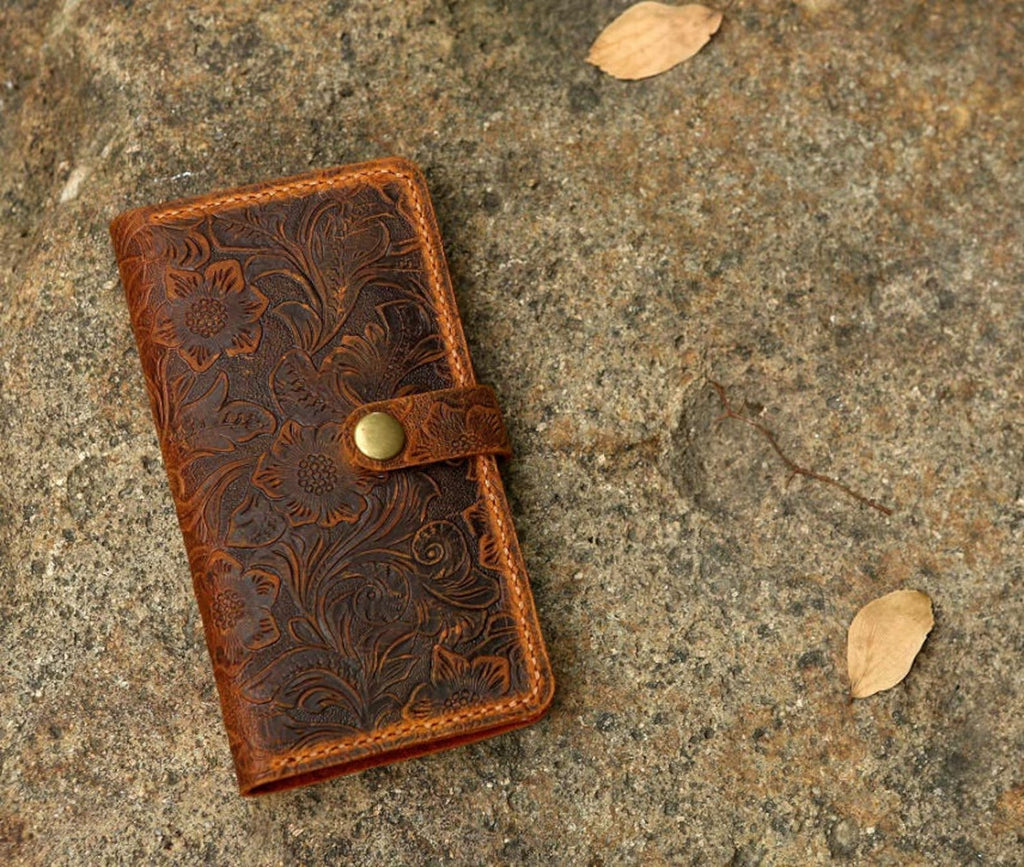 Embossing leather Google Pixel 6A 6 7 pro wallet case
