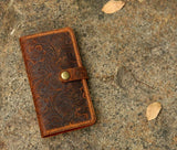 Embossing leather Google Pixel 6A 6 7 pro wallet case