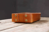 Full grain Vegetable tanned Leather catch all tray
