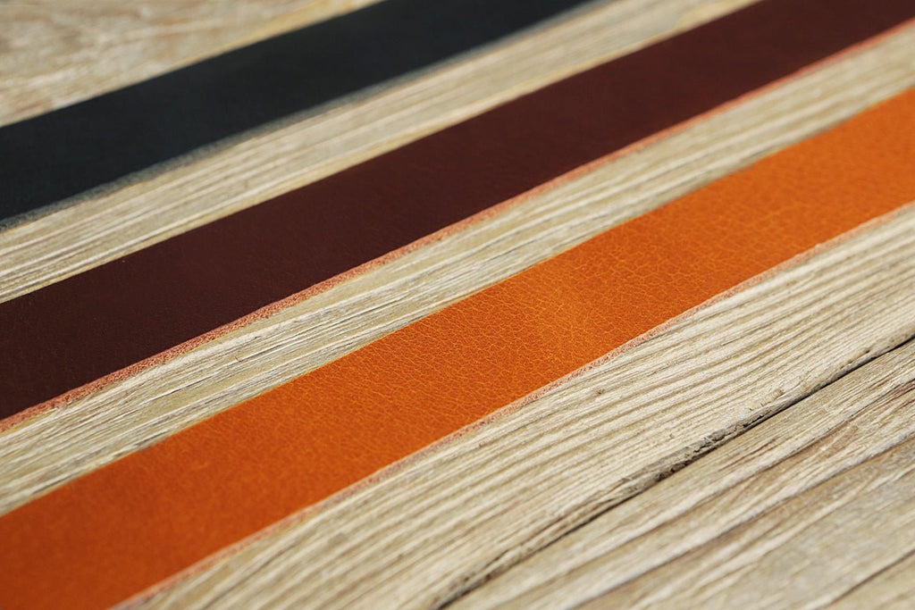 full grain leather straps