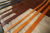 vegetable tanned leather strap