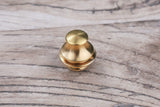 Gold solid brass snap lock closure for bag purse leather craft