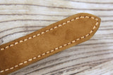Hand stitched leather cover portfolio for iPad mini 7 6 5