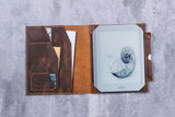 Handmade Leather Folio Cover case for Onyx BOOX Tab Ultra C Note Air 2