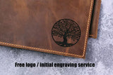 Handmade Leather Folio Cover case for Onyx BOOX Tab Ultra C Note Air 2