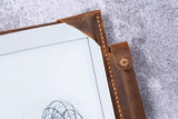 Handmade Leather Folio Cover case for Onyx BOOX Tab Ultra C Note Air 2