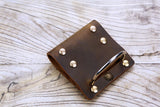 heavy duty leather hammer belt holder