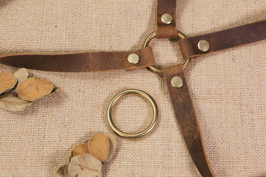 Heavy duty solid brass rings no seam