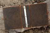leather photo album