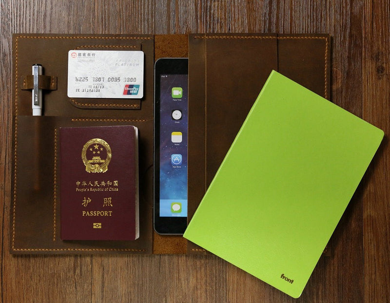leather cover for A5 notebook