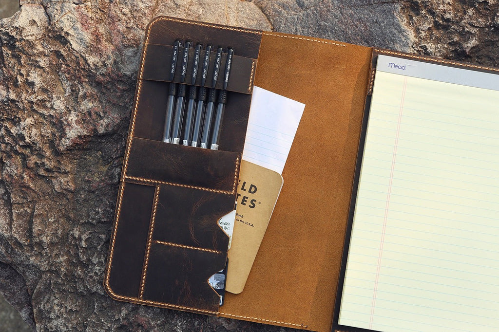 leather notepad cover