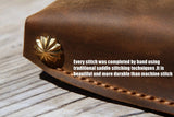 Leather cell phone holster , Phone case with belt loop