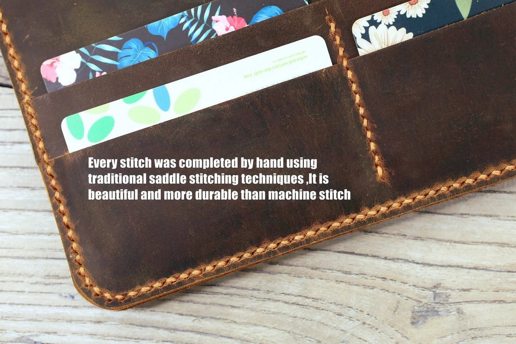 Leather cover folio folder for Rocketbook Flip notepad executive size