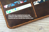 Leather cover folio folder for Rocketbook Flip notepad executive size