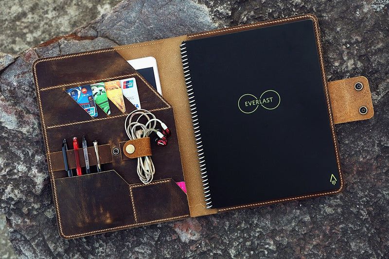 leather rocketbook portfolio
