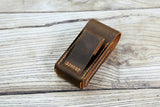 leather leatherman SURGE WAVE sheath , rustic leather leatherman belt holster