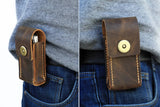 leather leatherman SURGE WAVE sheath , rustic leather leatherman belt holster